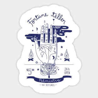 fortune teller 24 h Sticker